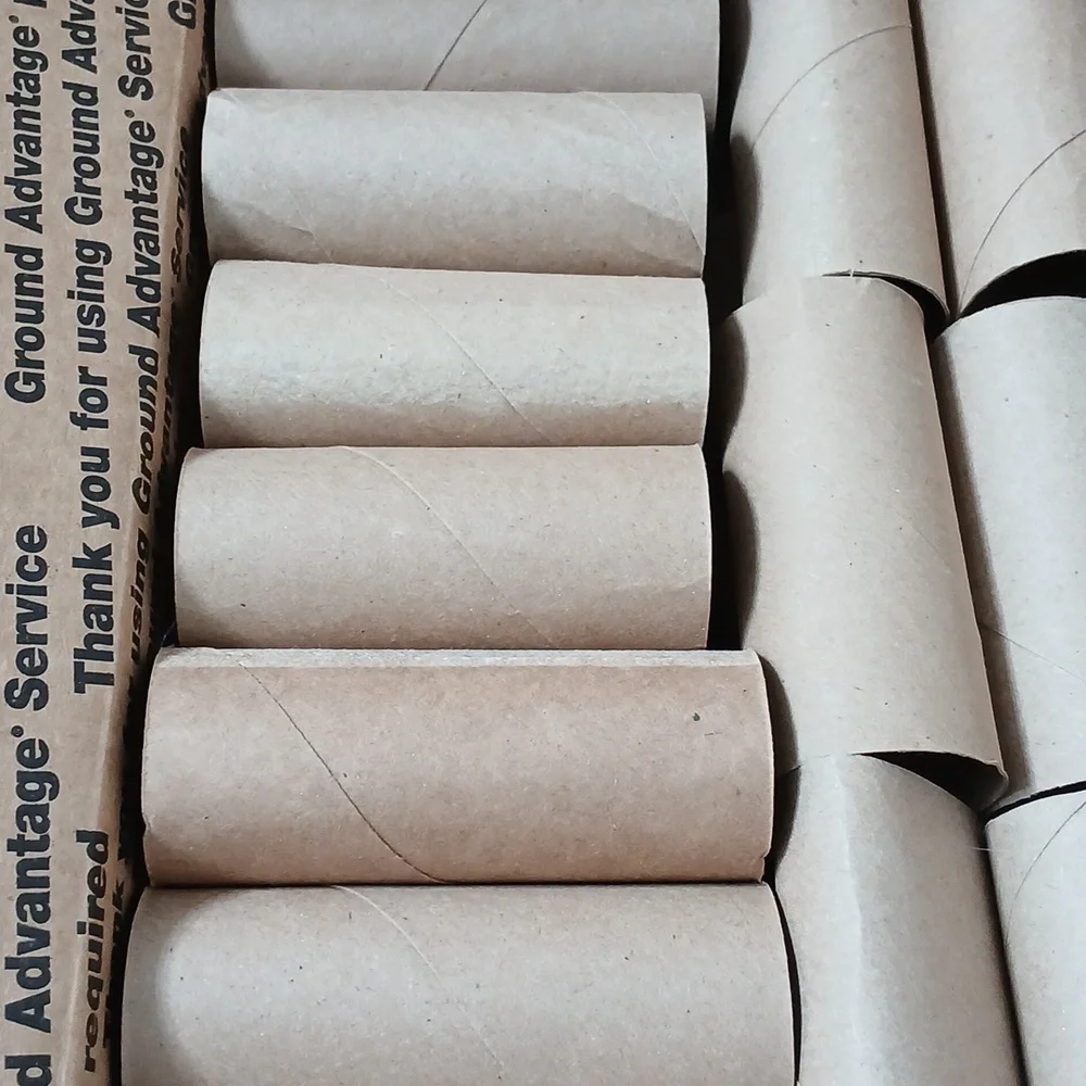 89 Empty Toilet Paper Rolls Sunday School Craft Camp Scout Cardboard Tube